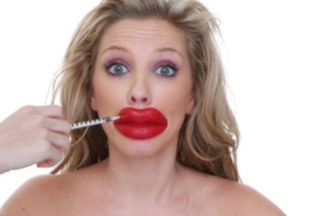 Cosmetic surgery-lip surgery